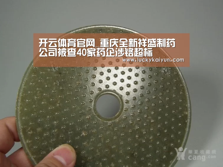 开云体育官网_重庆全新祥盛制药公司被查40家药企涉铬超标(图3) 开云官方网站